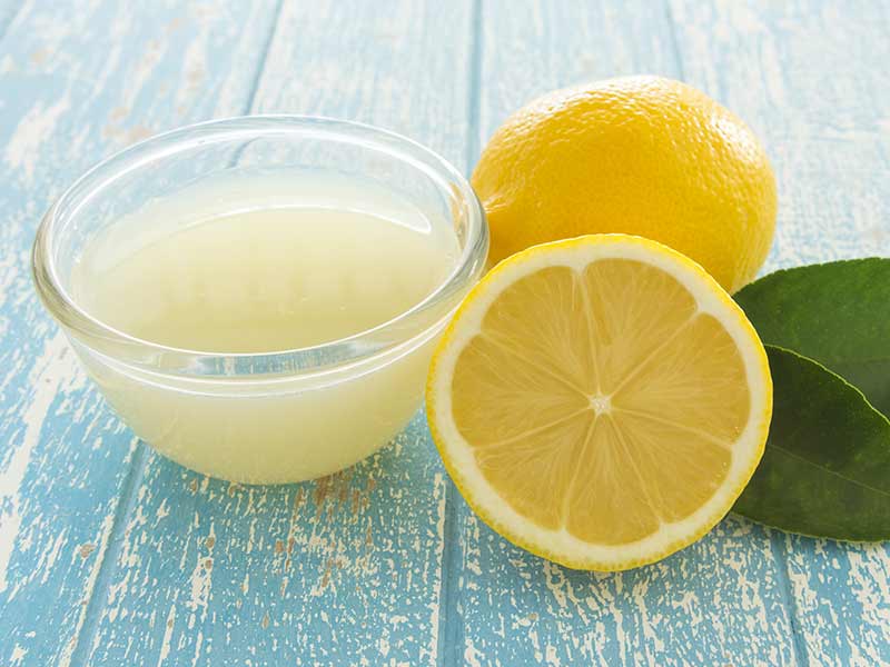 Lemon-juice for mole