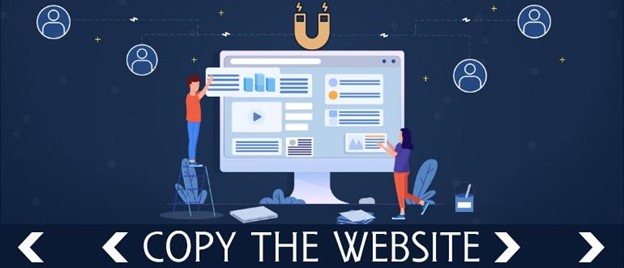 copy website for migration and porting