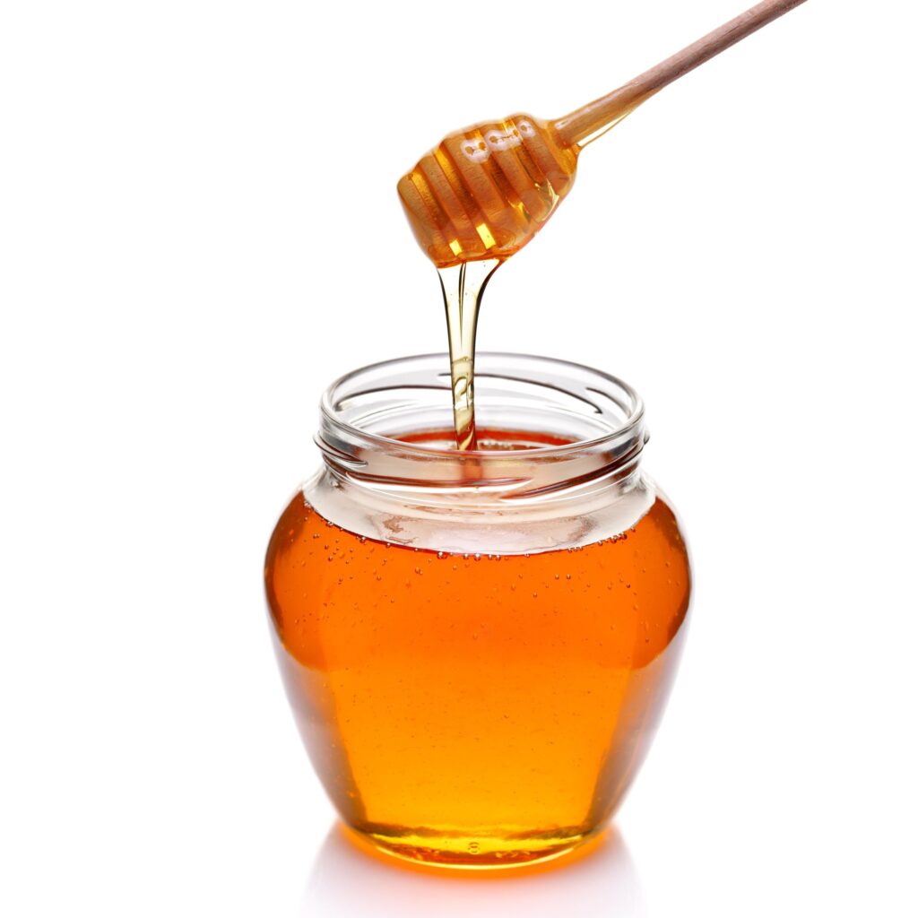 Honey to remove mole