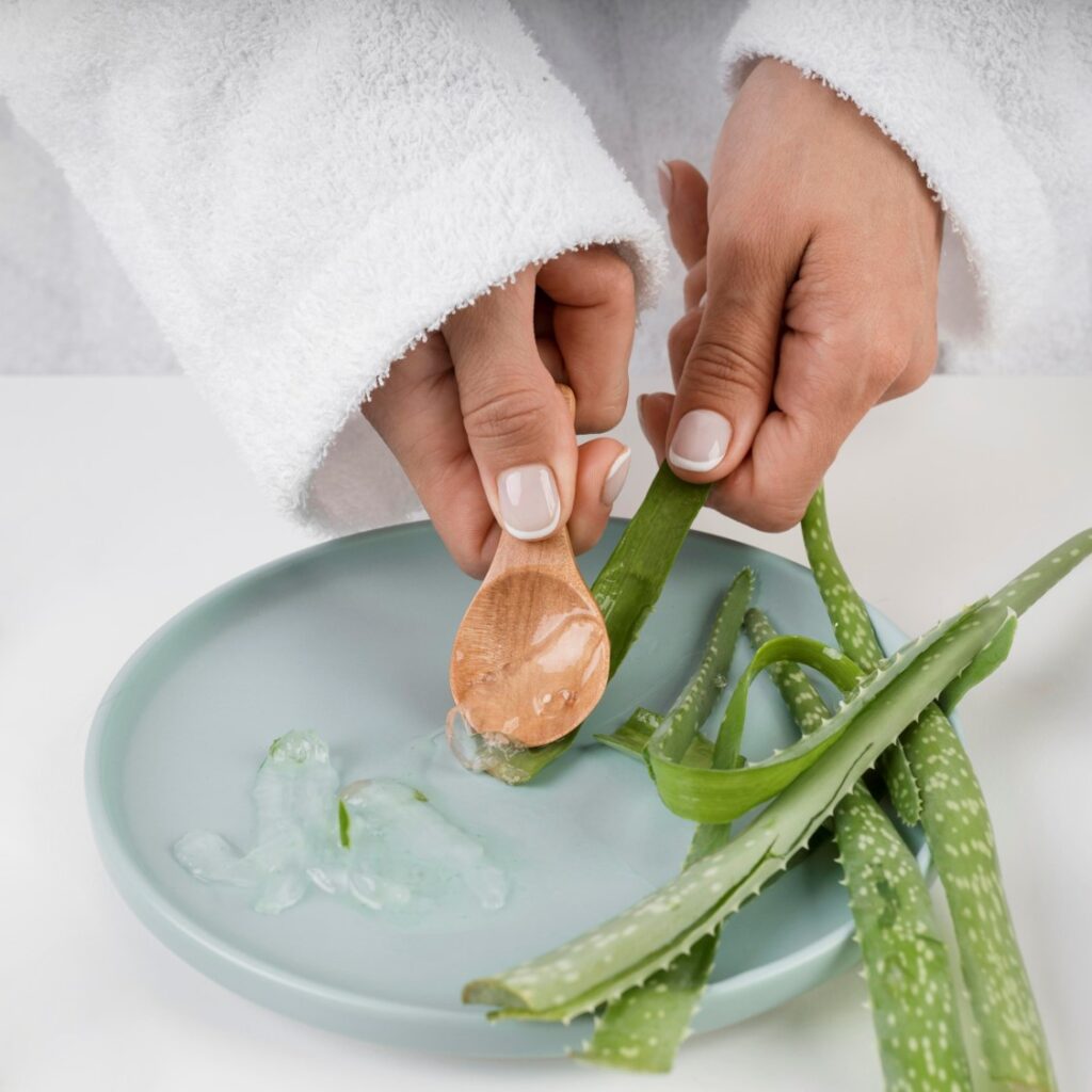 aloe vera to remove mole on skin