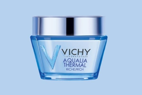 Vichy Aqualia Thermal Face Moisturizer Rich Cream with Hyaluronic acid
