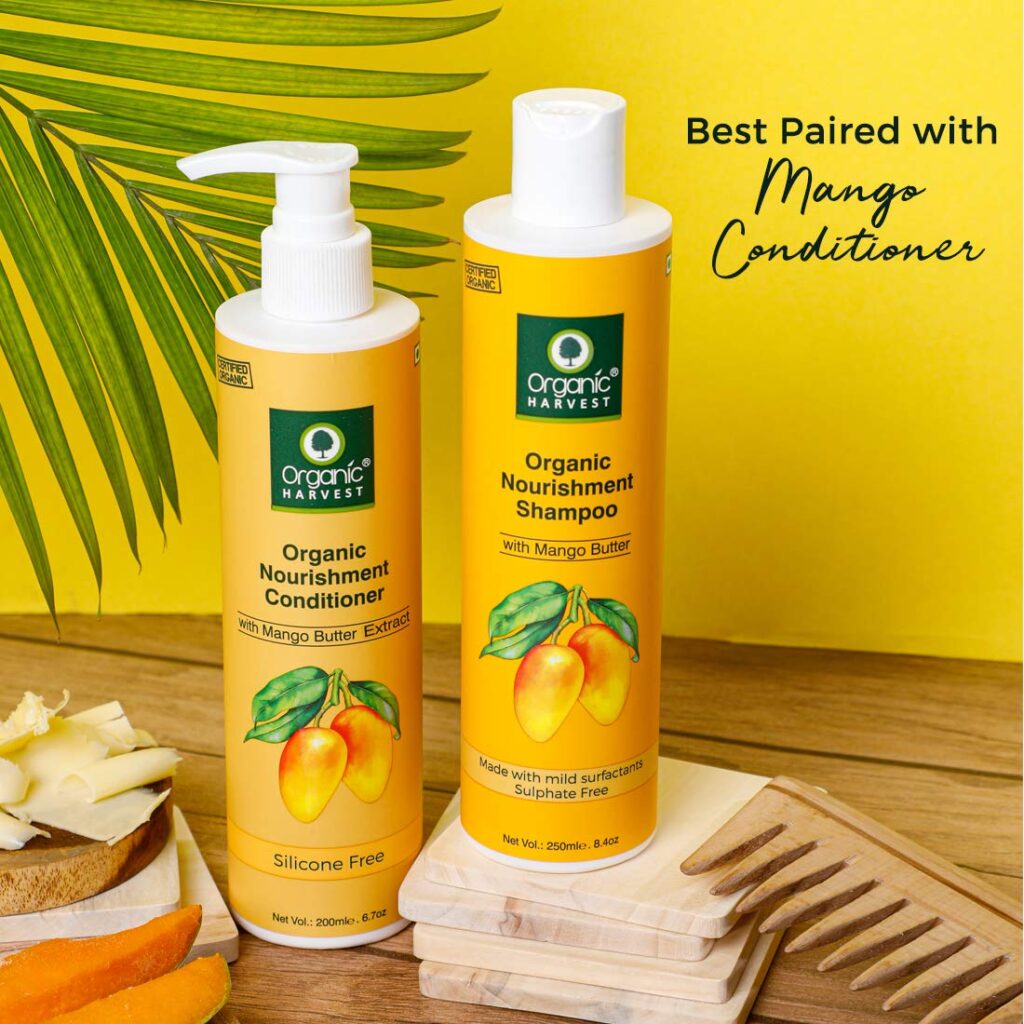 Organic Harvest fruit base Mango Shampoo