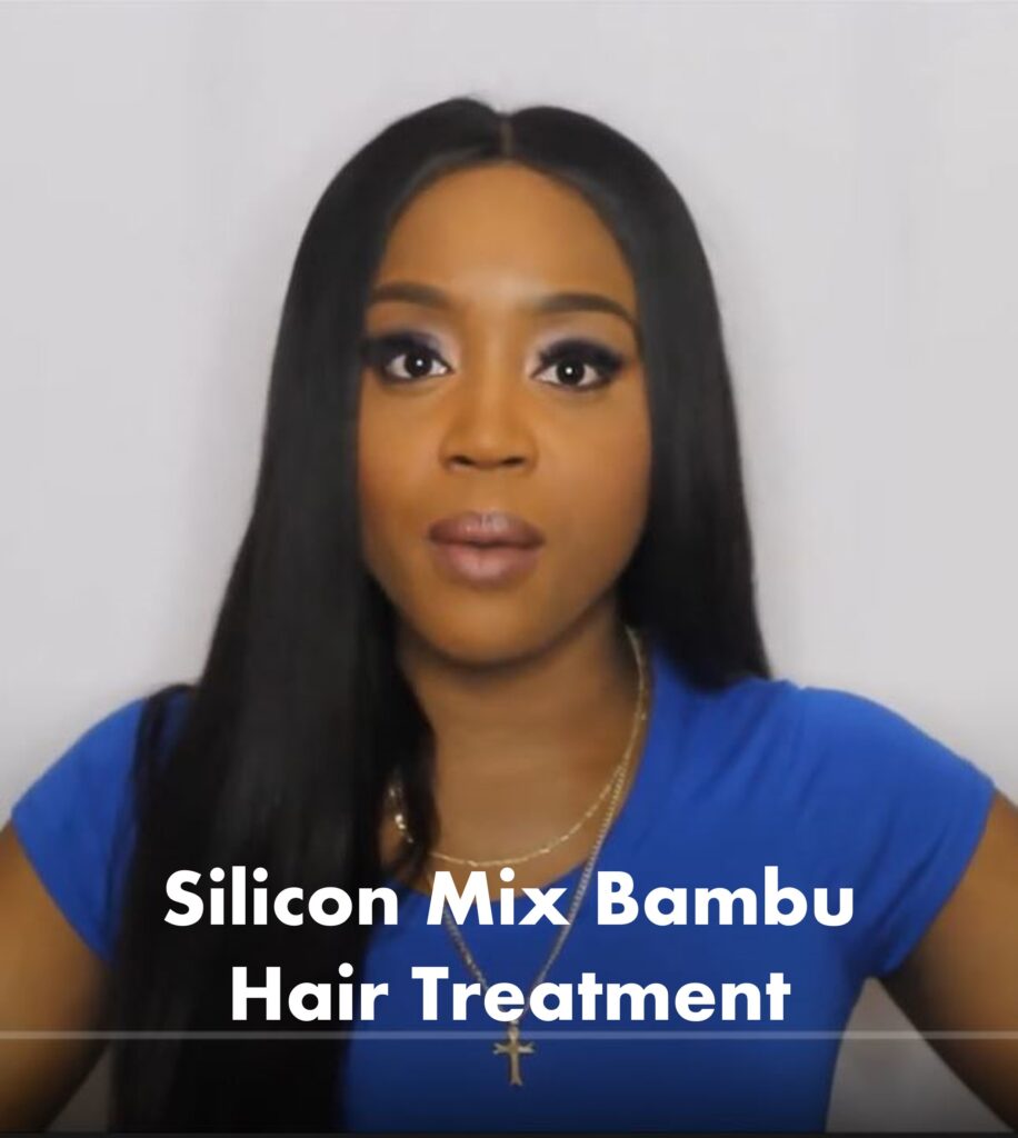 silicon mix bambu for frizzy kinky damaged hair