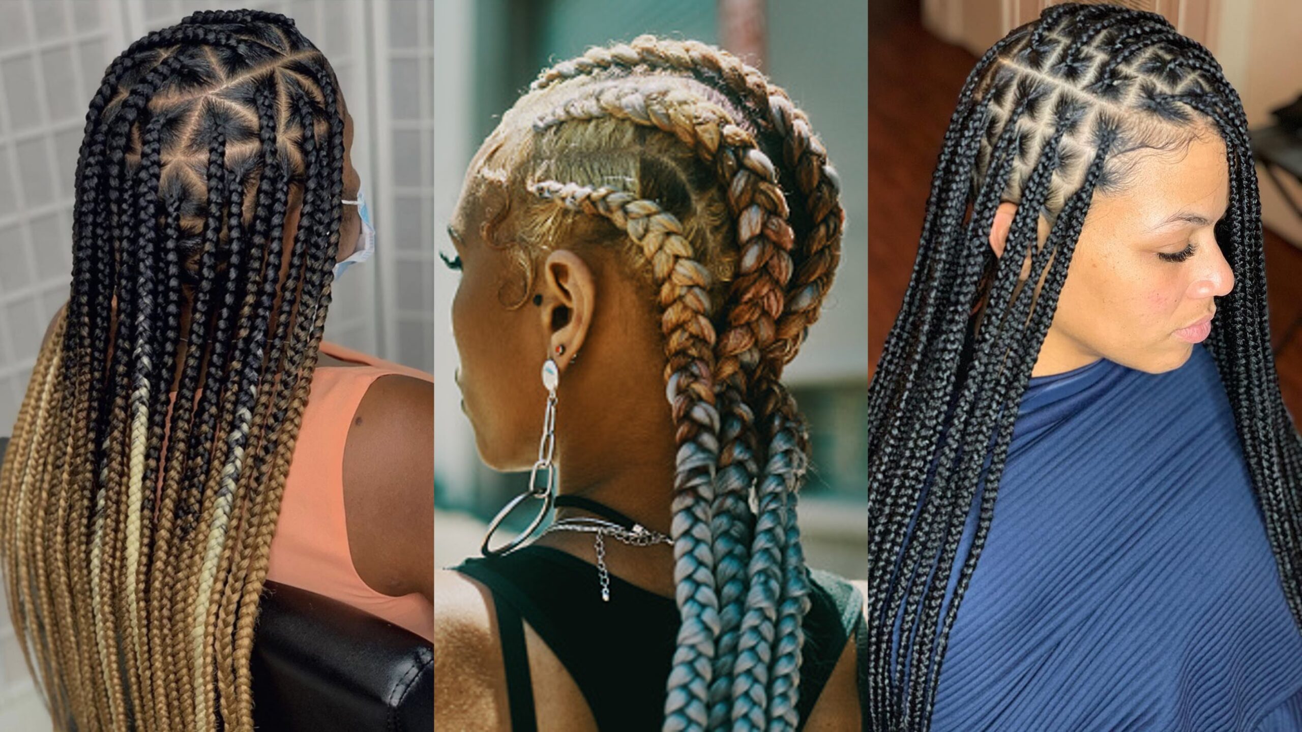 Knotless braids white girl
