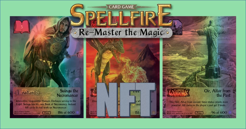 Spellfire NFT Card Game on OpenSea New Version With a Twist