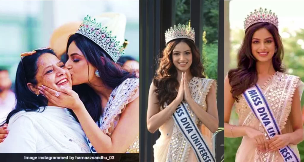 Harnaaz Sandhu Miss Universe 2021 Height age beauty pageant