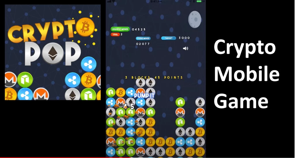 cryptopop Crypto NFT mobile game