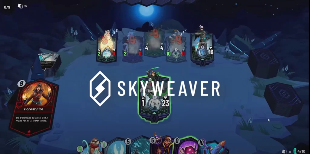 skyweaver Crypto NFT mobile game