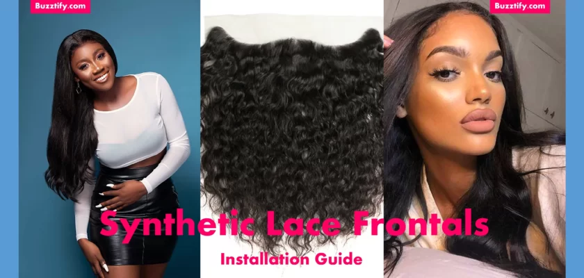 Synthetic Lace Frontals HD human hair wig