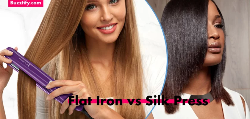 Flat Iron vs Silk Press difference between