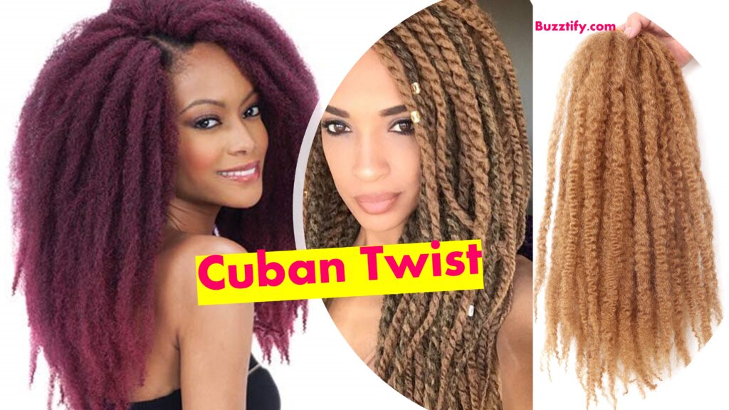 light brown cuban twist hair extension