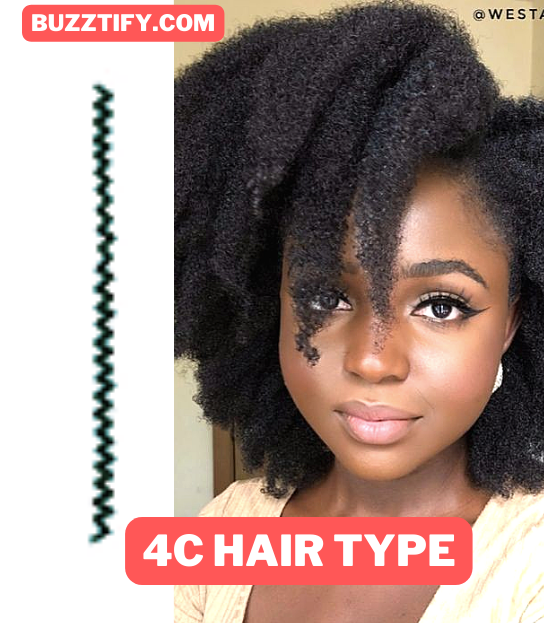 Curly Hair Types 4C