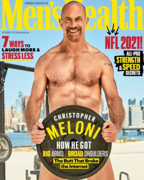 Christopher Meloni goes naked for an ad
