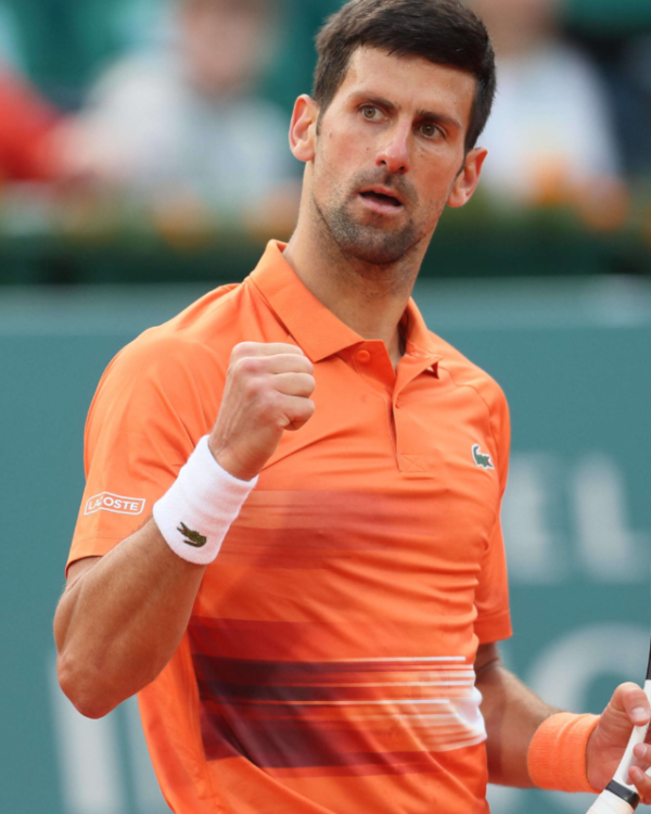 Novak Djokovic climbs over net to help Jannik Sinner