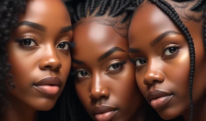 Boho Braids, Boho Plait and Fulani Braids Tribal with Curls Trending girls in boho and fulani twisted braids