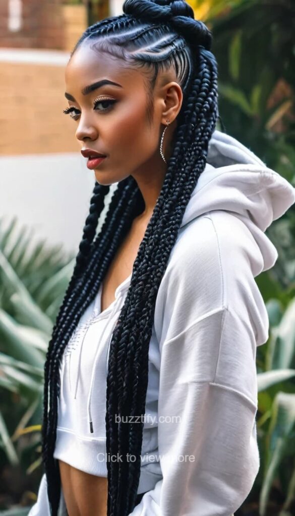 Goddess Braids with Curls Hairstyles, Goddess Knotless Braids Locs Goddess Braids with Curls Hairstyles, Goddess Knotless Braids Locs