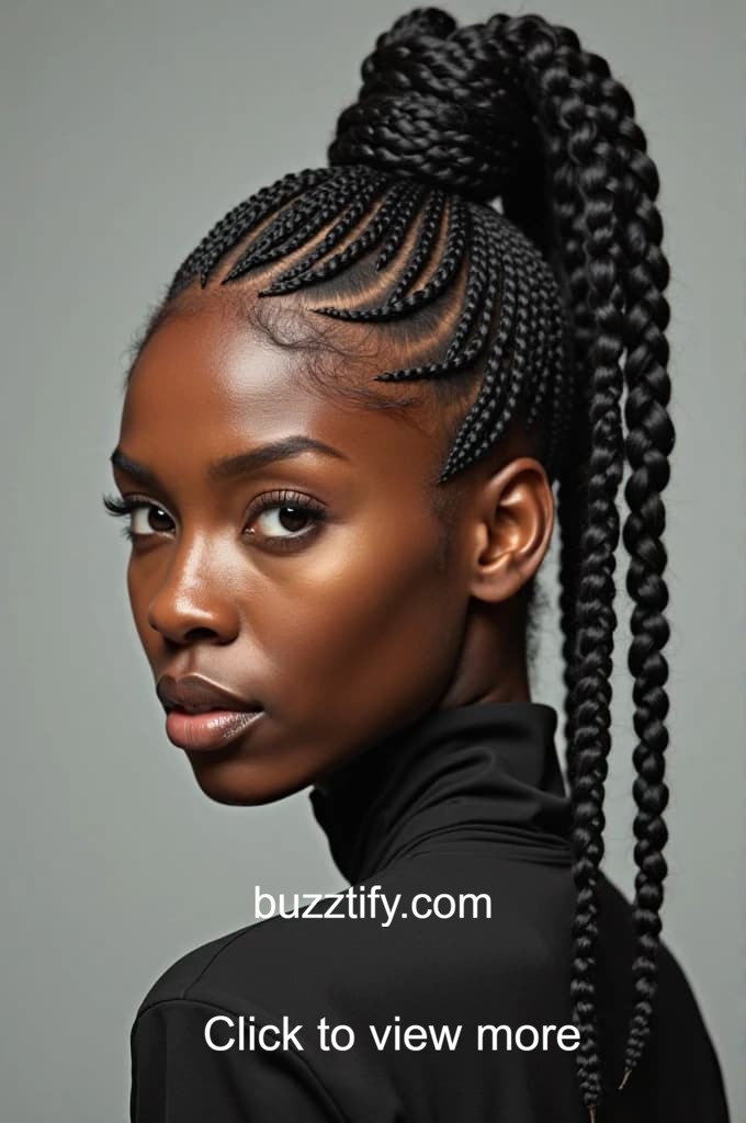 Box Braids Hairstyles, Boho Braids, Corn Row Fulani Hair Box Braids Hairstyles, Boho Braids, Corn Row Fulani Hair