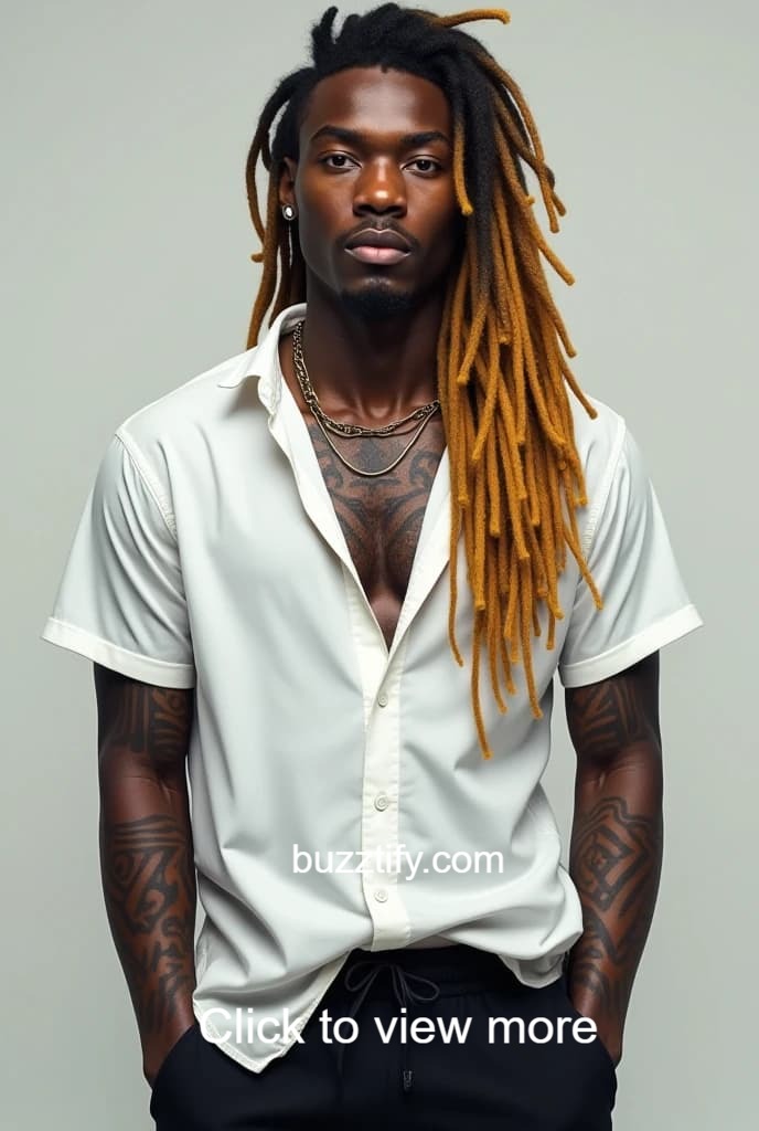 Freeform Locs for Men, Dreadlocks for Male (Black Guys) Freeform Locs for Men, Dreadlocks for Male (Black Guys)