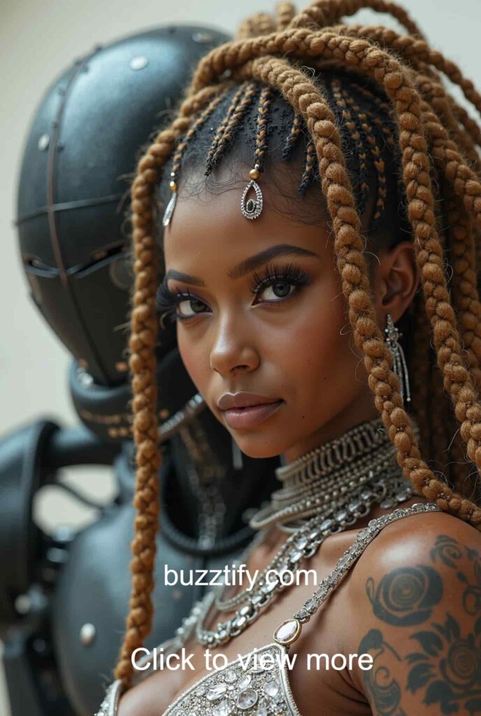 Box Braids Hairstyles, Boho Braids, Corn Row Fulani Hair Box Braids Hairstyles, Boho Braids, Corn Row Fulani Hair