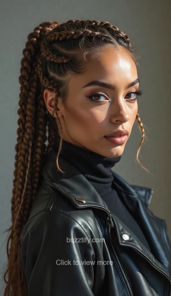 Goddess Braids with Curls Hairstyles, Goddess Knotless Braids Locs Goddess Braids with Curls Hairstyles, Goddess Knotless Braids Locs