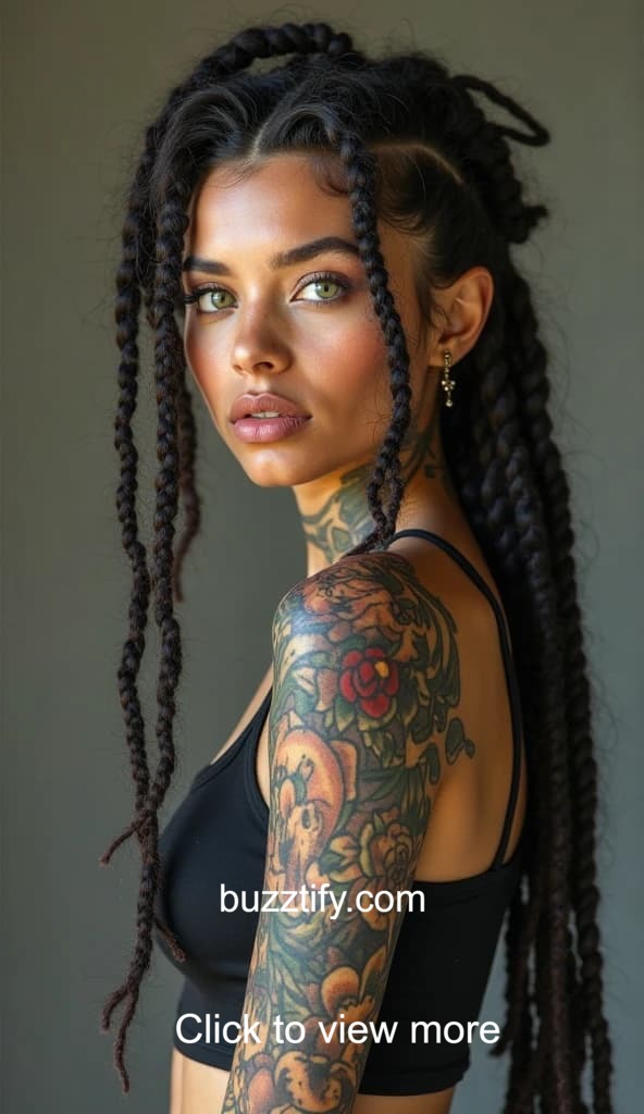 Box Braids Hairstyles, Boho Braids, Corn Row Fulani Hair Box Braids Hairstyles, Boho Braids, Corn Row Fulani Hair