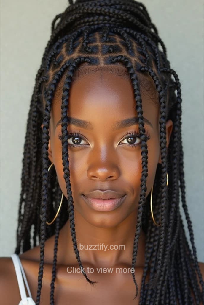Goddess Braids with Curls Hairstyles, Goddess Knotless Braids Locs Goddess Braids with Curls Hairstyles, Goddess Knotless Braids Locs
