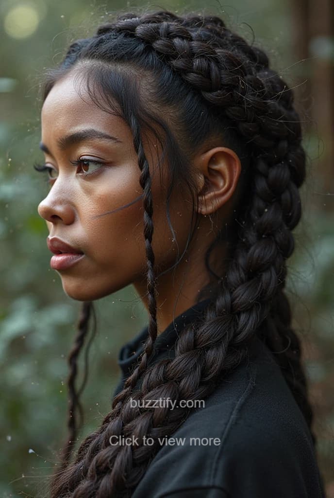 Goddess Braids with Curls Hairstyles, Goddess Knotless Braids Locs Goddess Braids with Curls Hairstyles, Goddess Knotless Braids Locs