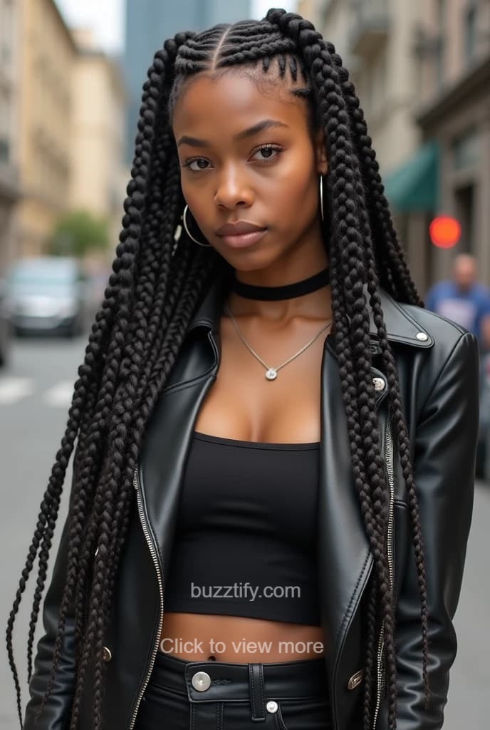 Goddess Braids with Curls Hairstyles, Goddess Knotless Braids Locs Goddess Braids with Curls Hairstyles, Goddess Knotless Braids Locs