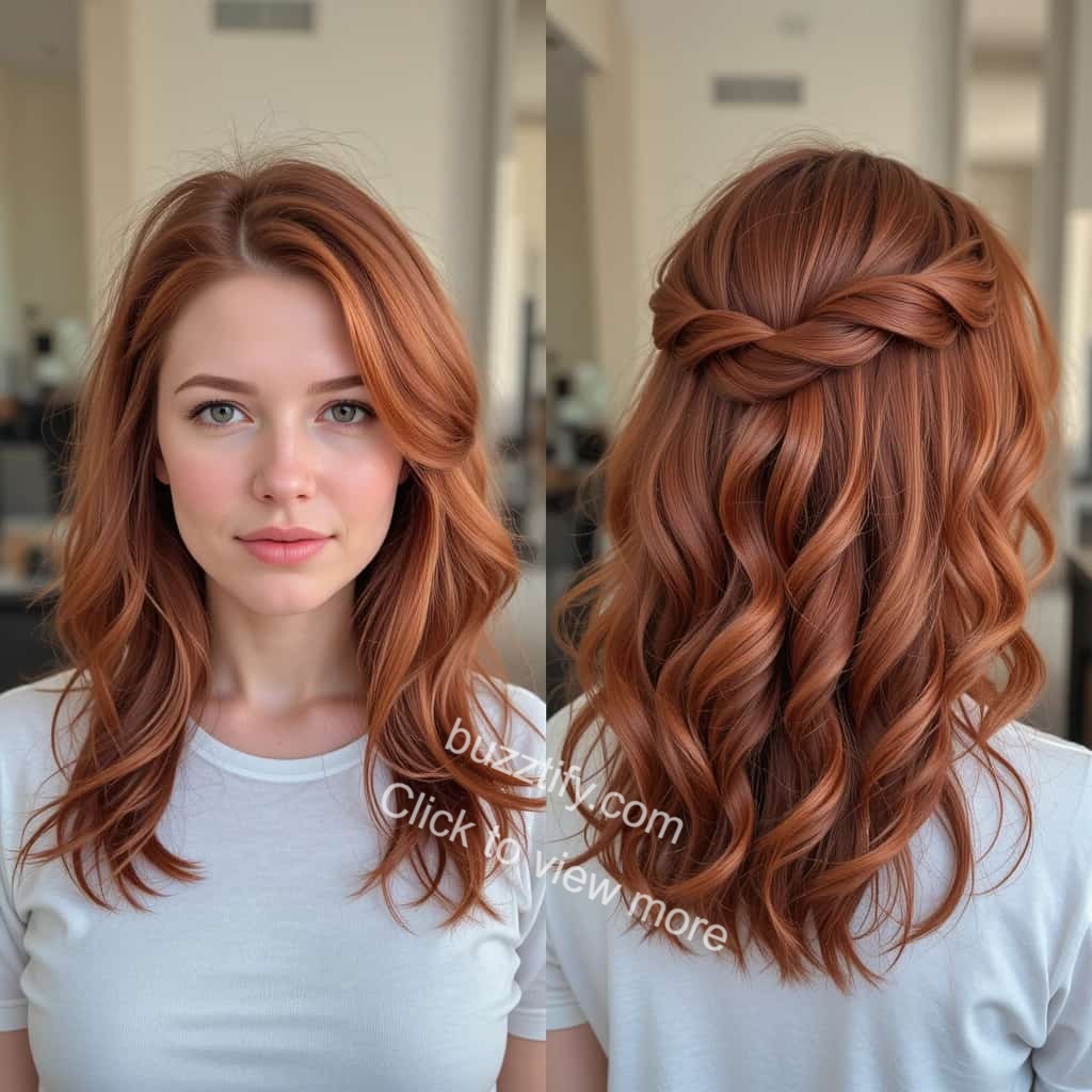 Auburn Hair Color, Red Ginger Hairstyles, Cherry Redhead Hair Auburn Hair Color, Red Ginger Hairstyles, Cherry Redhead Hair