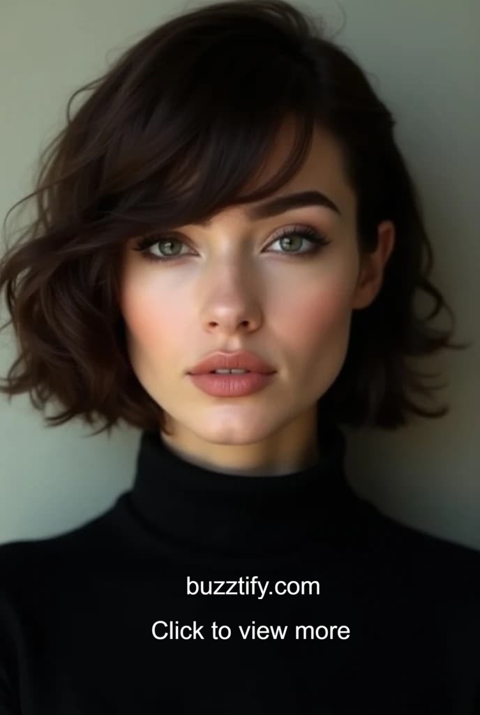 Messy Fringe Hairstyle for Women, Messy Hair Bangs, Tousled Messy Fringe Hairstyle for Women, Messy Hair Bangs, Tousled