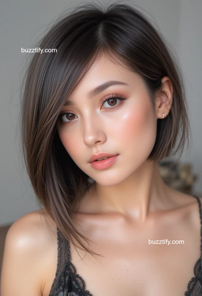 Asymmetrical Bob Sleek Hairstyle Ideas: Sharp & Unforgettable Asymmetrical Bob Sleek Hairstyle Ideas: Sharp & Unforgettable