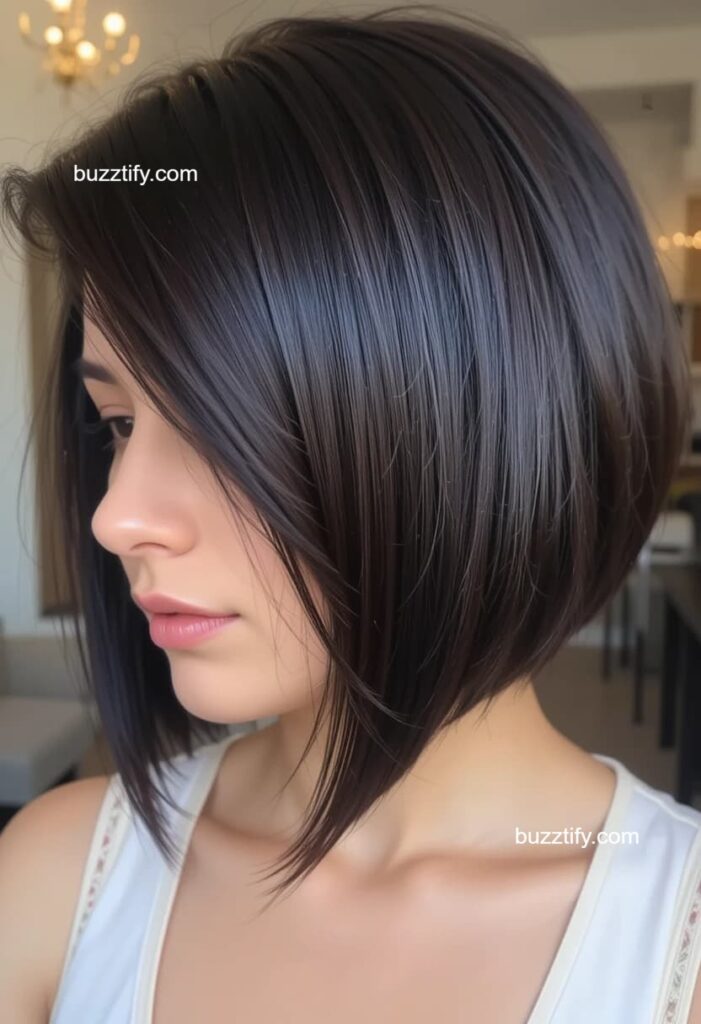 Asymmetrical Bob Sleek Hairstyle Ideas: Sharp & Unforgettable Asymmetrical Bob Sleek Hairstyle Ideas: Sharp & Unforgettable