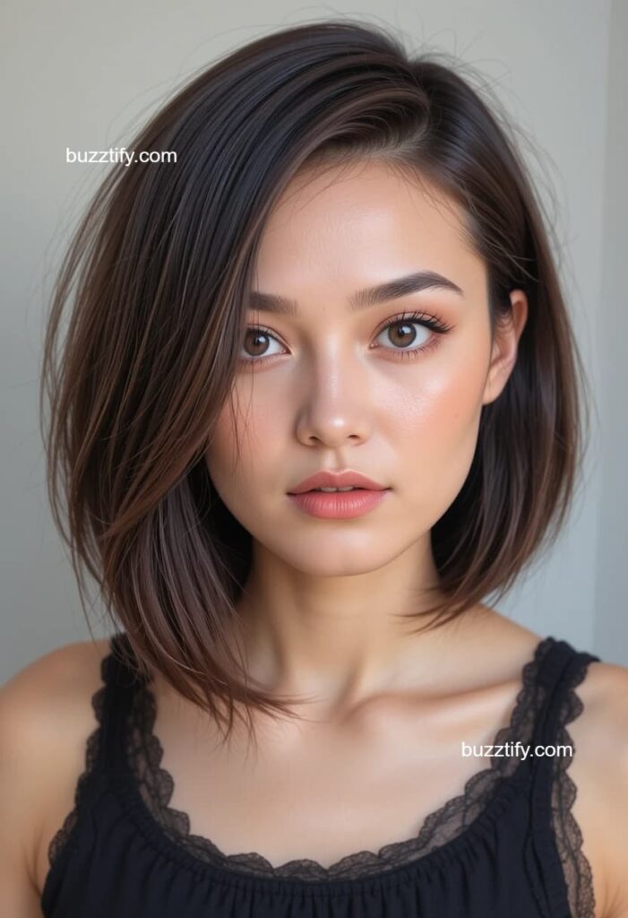 Asymmetrical Bob Sleek Hairstyle Ideas: Sharp & Unforgettable Asymmetrical Bob Sleek Hairstyle Ideas: Sharp & Unforgettable