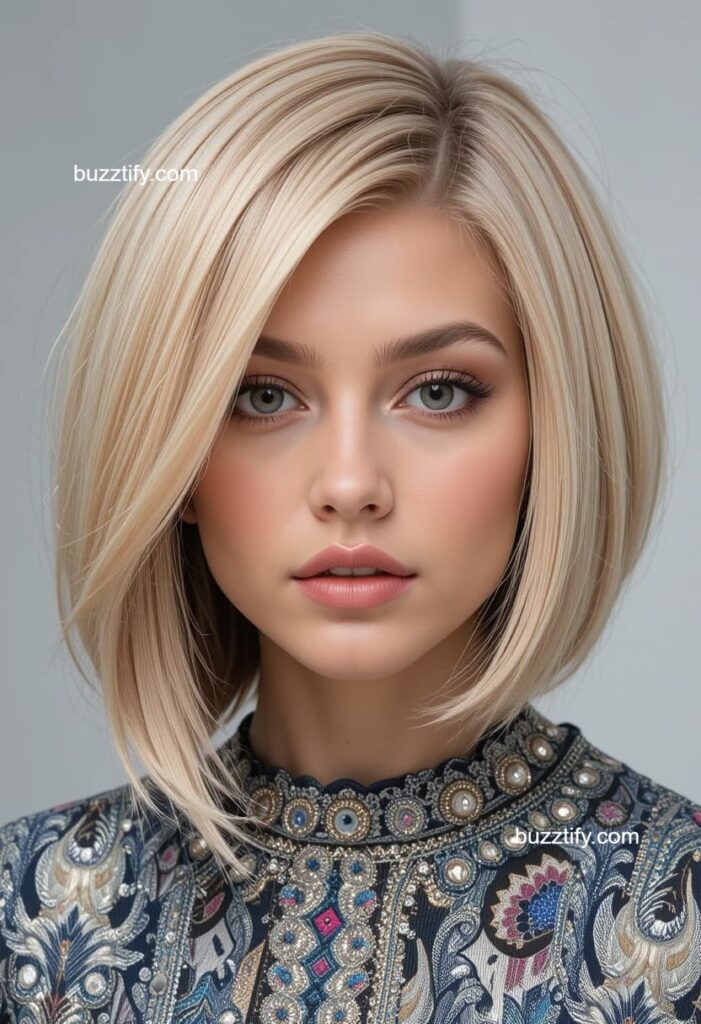 Asymmetrical Bob Sleek Hairstyle Ideas: Sharp & Unforgettable Asymmetrical Bob Sleek Hairstyle Ideas: Sharp & Unforgettable