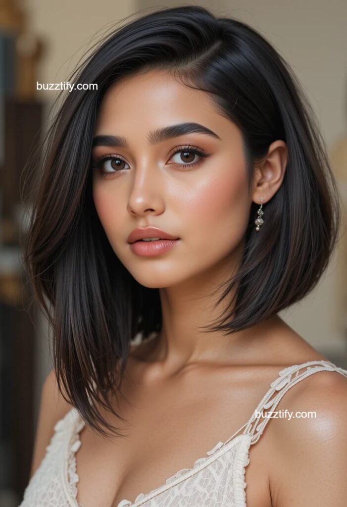 Asymmetrical Bob Sleek Hairstyle Ideas: Sharp & Unforgettable Asymmetrical Bob Sleek Hairstyle Ideas: Sharp & Unforgettable