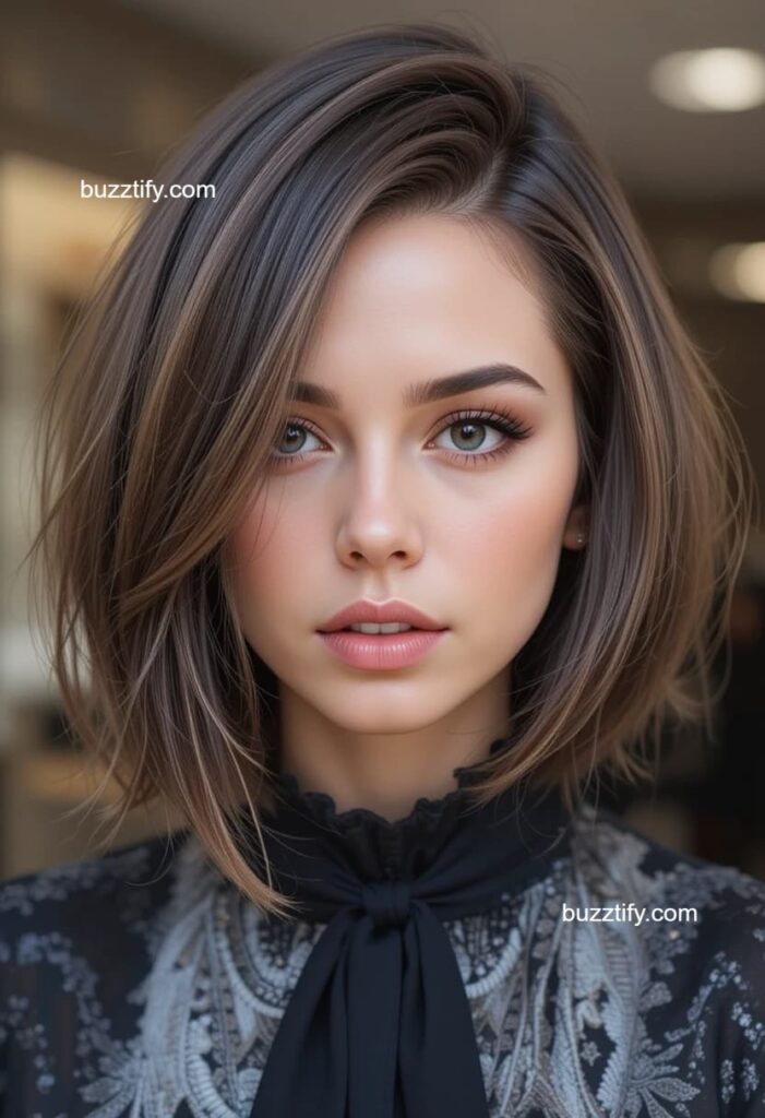 Asymmetrical Bob Sleek Hairstyle Ideas: Sharp & Unforgettable Asymmetrical Bob Sleek Hairstyle Ideas: Sharp & Unforgettable