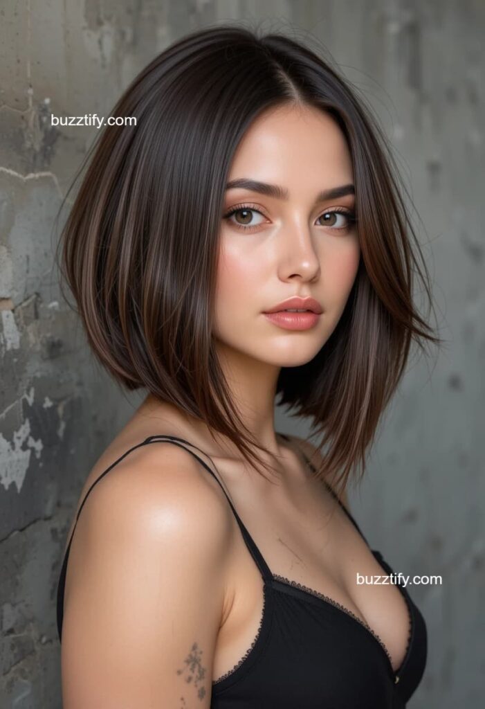 Asymmetrical Bob Sleek Hairstyle Ideas: Sharp & Unforgettable Asymmetrical Bob Sleek Hairstyle Ideas: Sharp & Unforgettable