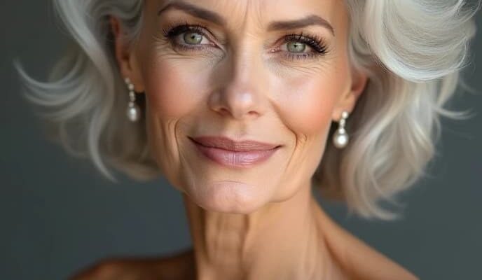 Best Hairstyles for Women in their 60s Trending Styles (18)