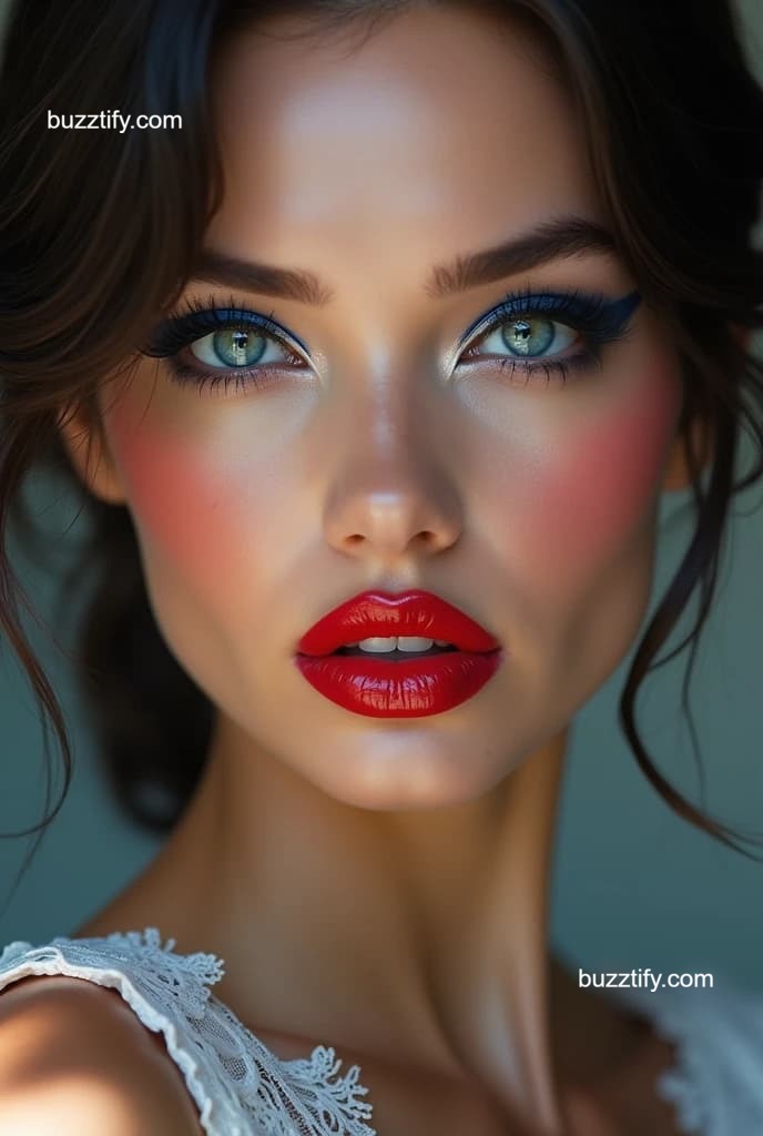 Best Makeup for Red Lipstick, Carrying Bold Look for Party Best Makeup for Red Lipstick, Carrying Bold Look for Party