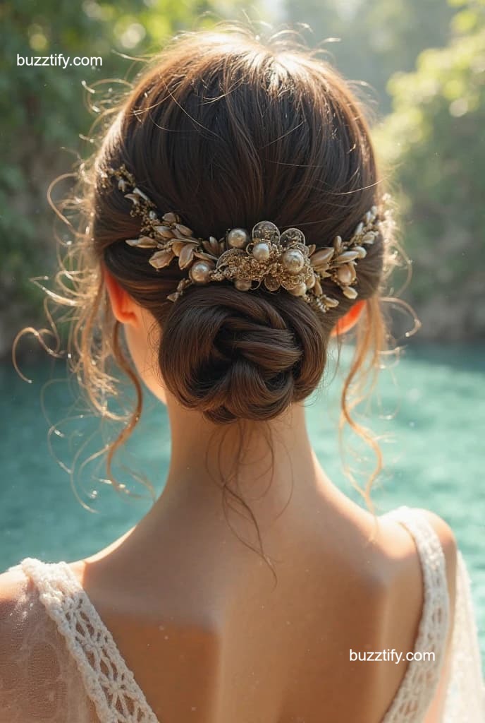Bridal Party Hairstyles for Long Hair & Med, Updo Hairstyle Bridal Party Hairstyles for Long Hair & Med, Updo Hairstyle