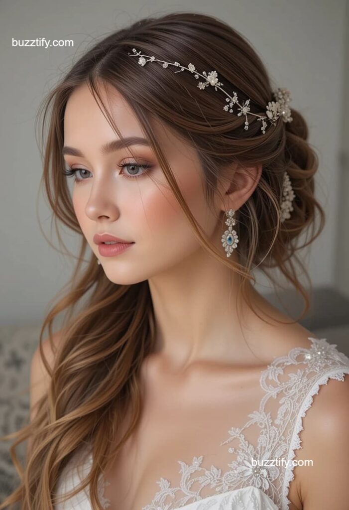 Bridal Party Hairstyles for Long Hair & Med, Updo Hairstyle Bridal Party Hairstyles for Long Hair & Med, Updo Hairstyle