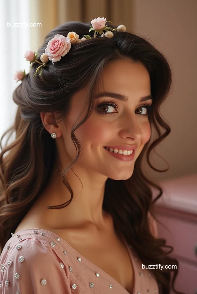 Bridal Party Hairstyles for Long Hair & Med, Updo Hairstyle Bridal Party Hairstyles for Long Hair & Med, Updo Hairstyle