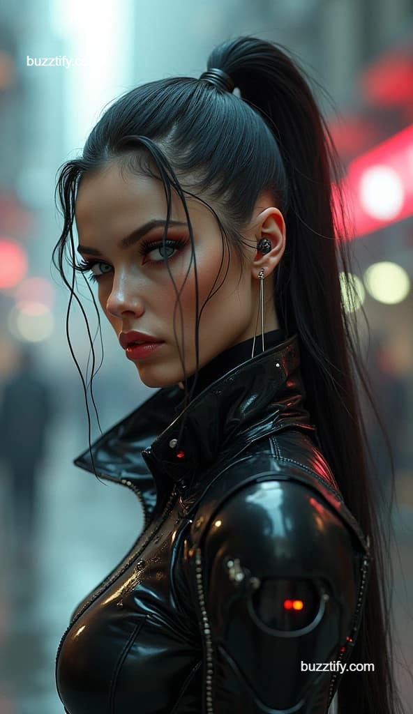 Cyberpunk Hairstyle for Women, Punk Girl Hair Cyberpunk Hairstyle for Women, Punk Girl Hair