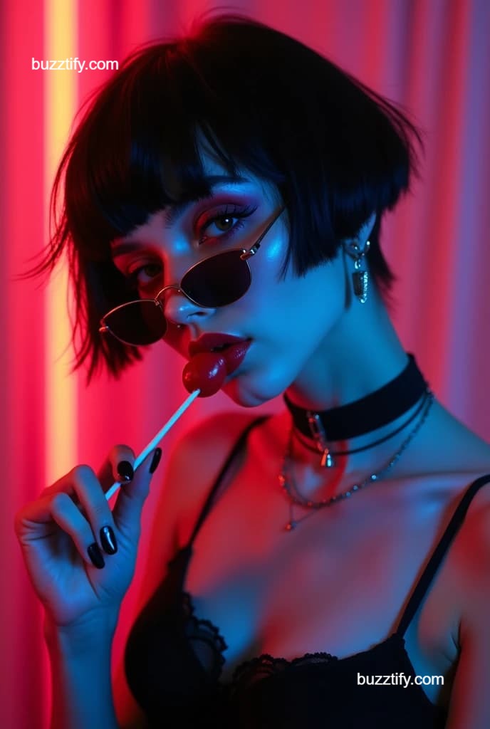 Cyberpunk Hairstyle for Women, Punk Girl Hair Cyberpunk Hairstyle for Women, Punk Girl Hair