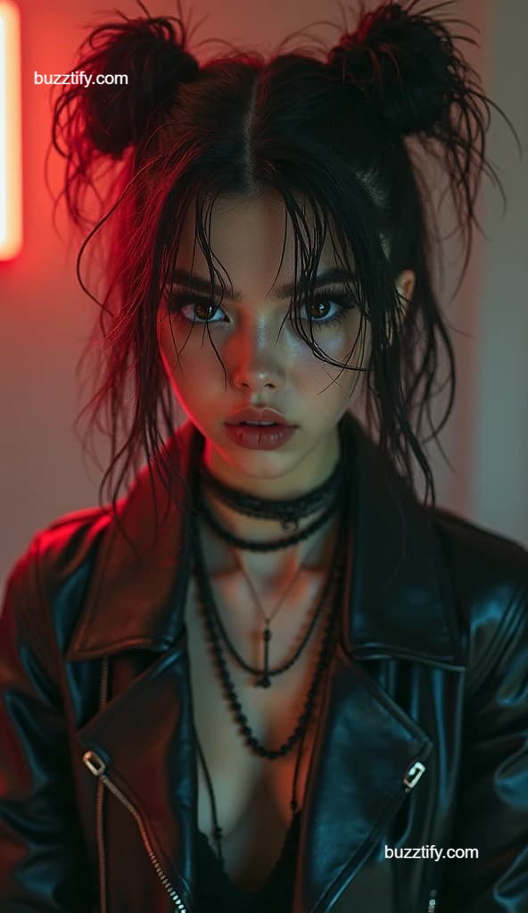 Cyberpunk Hairstyle for Women, Punk Girl Hair Cyberpunk Hairstyle for Women, Punk Girl Hair