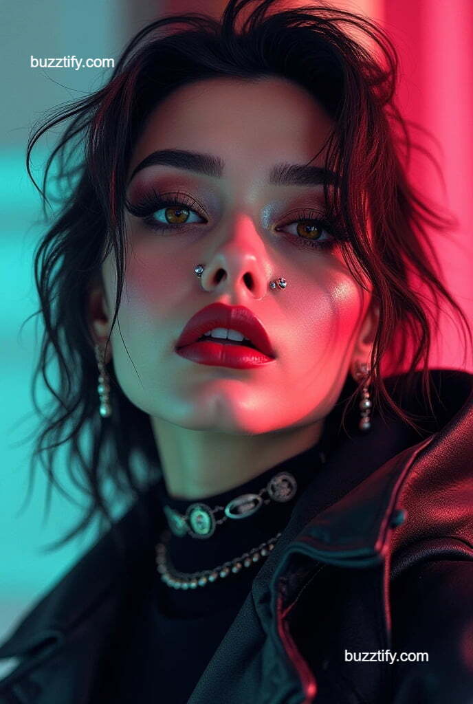 Cyberpunk Hairstyle for Women, Punk Girl Hair Cyberpunk Hairstyle for Women, Punk Girl Hair