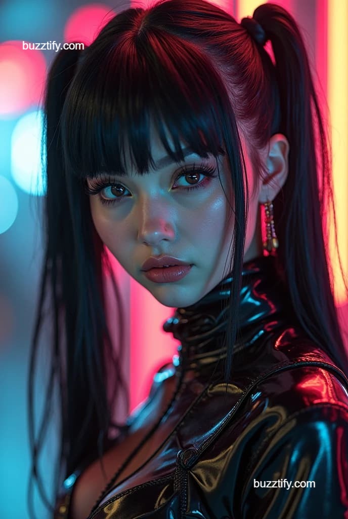 Cyberpunk Hairstyle for Women, Punk Girl Hair Cyberpunk Hairstyle for Women, Punk Girl Hair