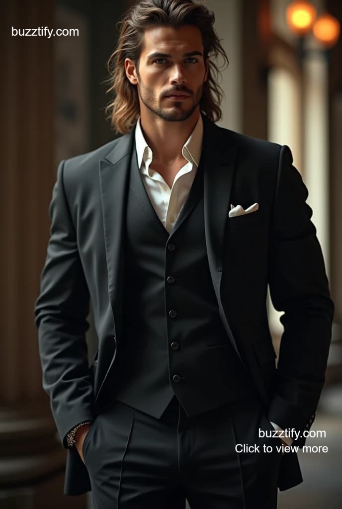 Hairstyles for Men in Suit, Luxury Confident and Elegant Hairstyles for Men in Suit, Luxury Confident and Elegant