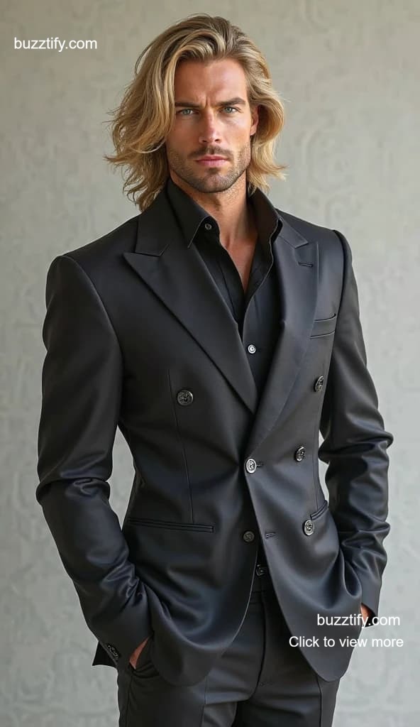 Hairstyles for Men in Suit, Luxury Confident and Elegant Hairstyles for Men in Suit, Luxury Confident and Elegant