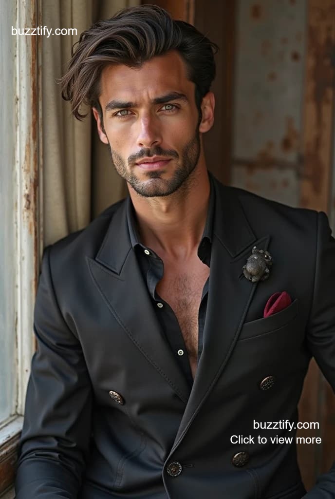 Hairstyles for Men in Suit, Luxury Confident and Elegant Hairstyles for Men in Suit, Luxury Confident and Elegant